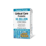 Пробиотик - Critical Care Probiotic, 55 млрд. активни пробиотици, 9 щама формула, 30 V-капсули Natural Factors