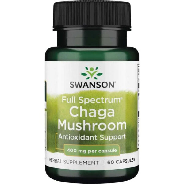 Swanson Пълен Спектър Гъба Чага 60 капсули - Image 1