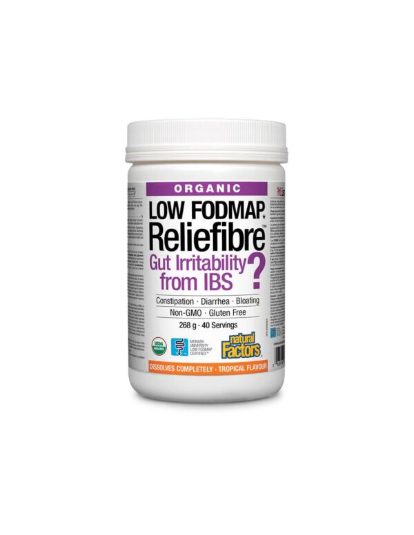 Reliefibre™ /Разтворими диетични фибри 268 g x 40 дози Natural Factors - Image 1