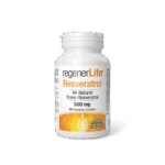 Ресвератрол Rеgener Life™,  500 mg x 60 капсули Natural Factors
