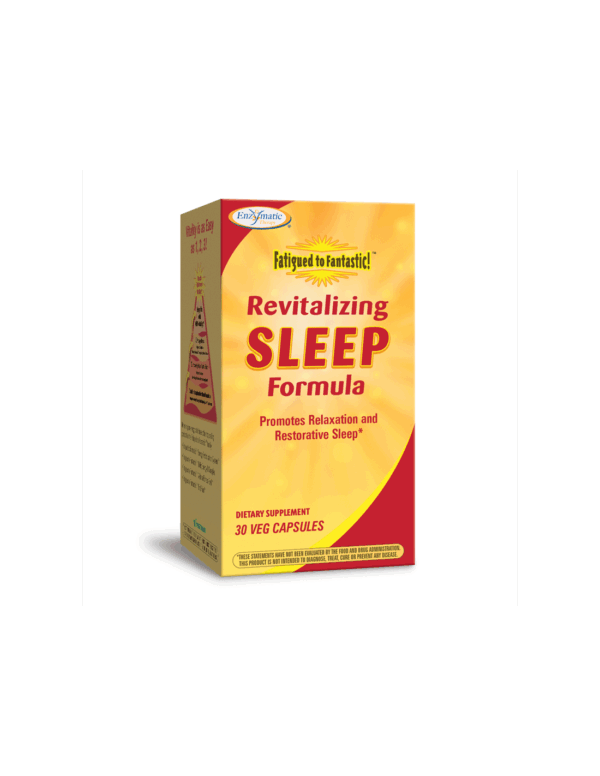 Natures Way При проблеми със съня - Билкова формула за спокоен и релаксиращ сън Revitalizing Sleep Formula, 30 капсули - Image 1