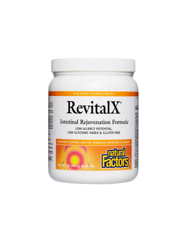 RevitalX® Intestinal Rejuvenation Formula / Формула за чревно възстановяване, 454 g, прах Natural Factors - Image 1