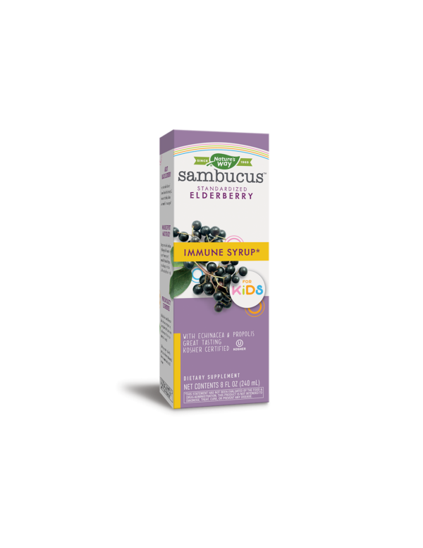Natures Way Самбукус Immune - сироп с ехинацея за деца х 240 ml - Image 1