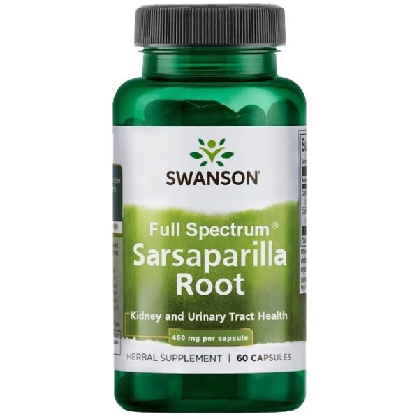 Swanson Корен от Сарсапарила 60 капсули - Image 1