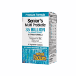 Senior’s Multi Probiotic / Мултипробиотик за възрастни 8 щама, 35 млрд. активни пробиотици х 30 капсули Natural Factors