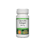Срещу гадене - Джинджифил, 500 mg х10 дъвчащи таблетки Natural Factors