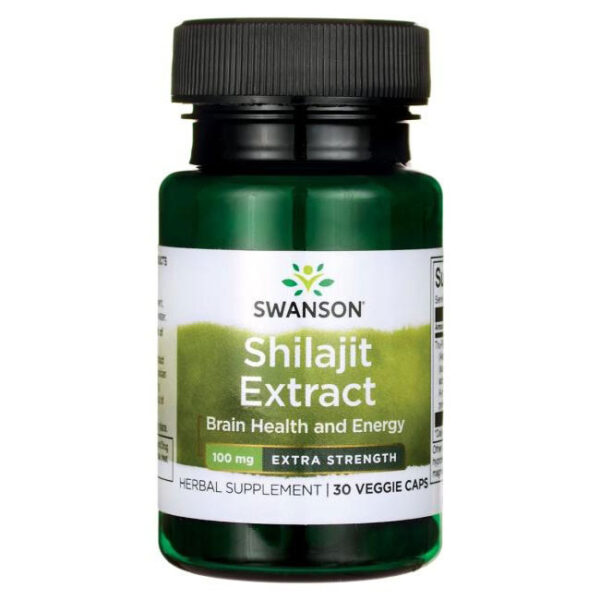 Swanson Супер Силен Шилажит Екстракт 30 веге капсули - Image 1