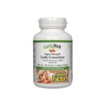 Super Strenght Garlic Concentrate, 90 стомашно устойчиви софтгел капсули Natural Factors
