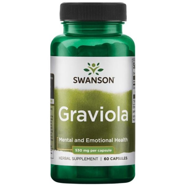 Swanson Гравиола 60 капсули - Image 1