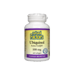 Ubiquinol Active CoQ10/ Убиквинол Активен Коензим 100 mg x 60 софтгел капсули Natural Factors