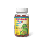 Витамин D3 Гъми за Деца - Big Friends, 600 IU, 60 желирани таблетки с вкус на ягода Natural Factors