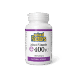 Витамин Е (токофероли микс) - антиоксидант, 268 mg/ 400 IU Natural Factors