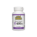 Vitamin E/ Витамин Е (токофероли микс) х 90 софтгел капсули Natural Factors