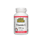 Vitamin C/ Витамин С 1000 mg и Биофлавони х 90 таблетки с удължено освобождаване Natural Factors
