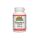 Витамин С, прах - Vitamin C Crystals 1000 mg, 250 дози Natural Factors
